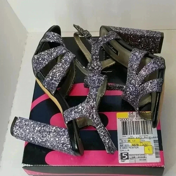 Michael antonio open toe heeled ankle strap sandal - Picture 3 of 10